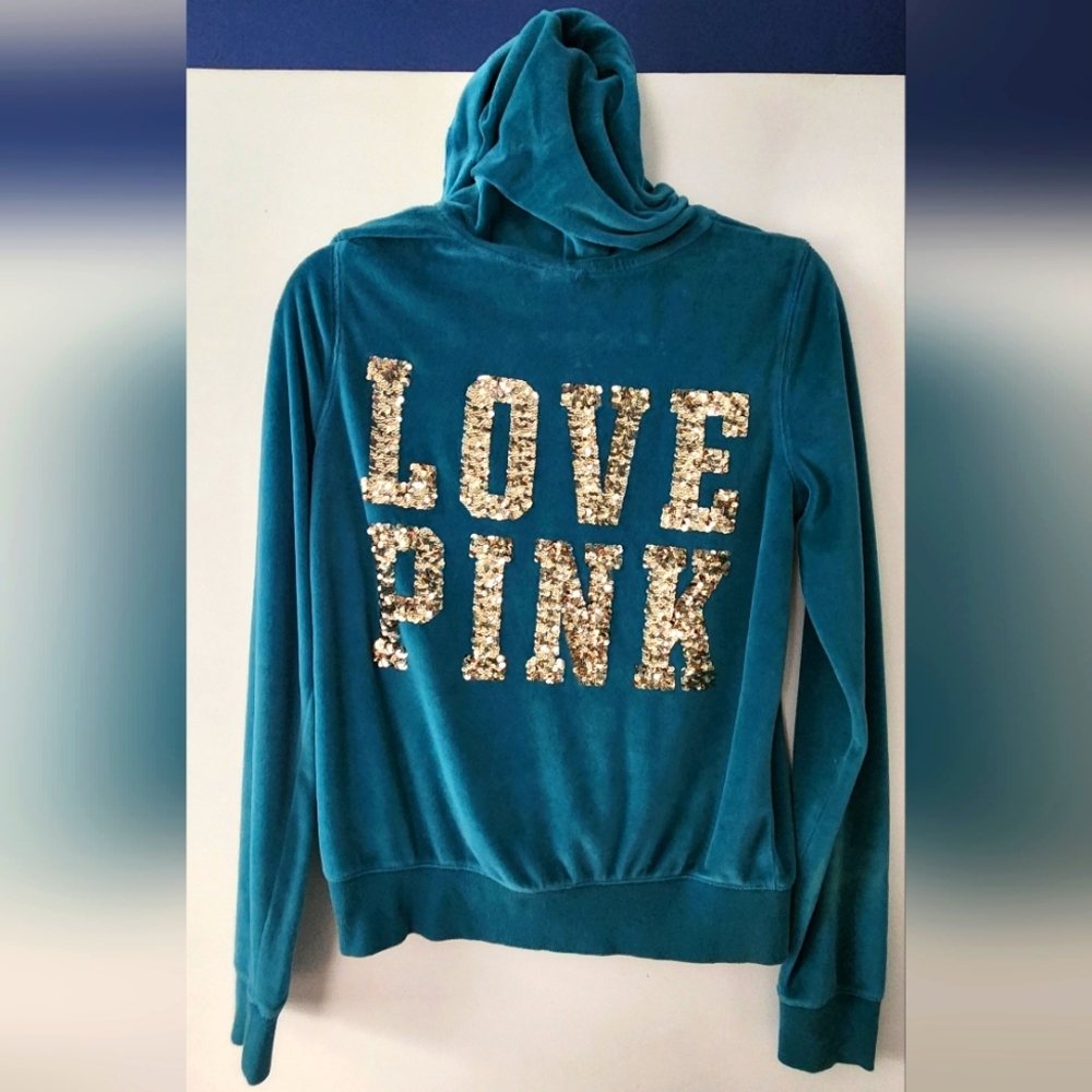 Victorias Secret PINK Sequin Hoodie